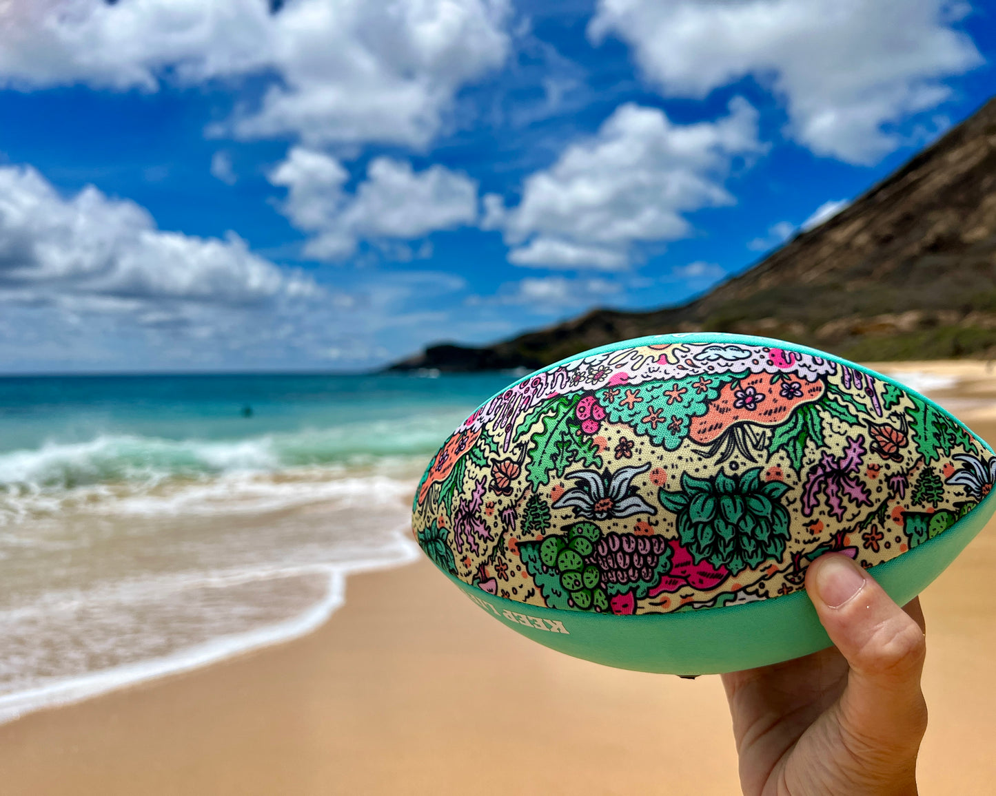 SMALL TROPICAL WATER FOOTBALL